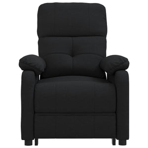 vidaXL Electric Massage Chair Black Fabric