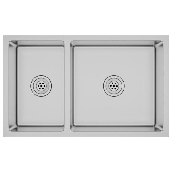 vidaXL Stainless Steel Kitchen Sink