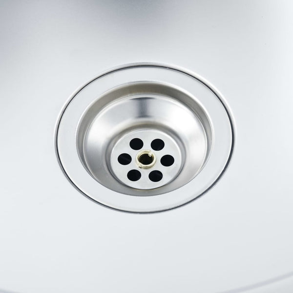 vidaXL Stainless Steel Kitchen Sink
