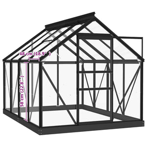 vidaXL Replacement Glass Panels for Greenhouse 16 pcs. Tempered Glass