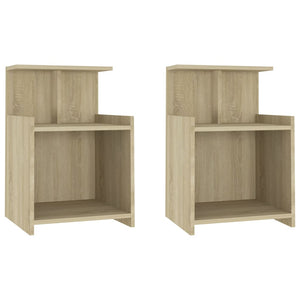 Nachttische Sonoma-Eiche, 2er-Set