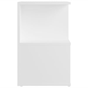 vidaXL Nightstands 2 pcs. White 35x35x55 cm Engineered Wood