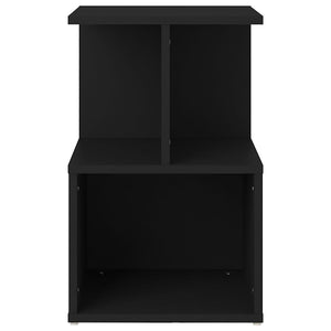 vidaXL Bedside Tables 2 pcs. Black 35x35x55 cm Engineered Wood