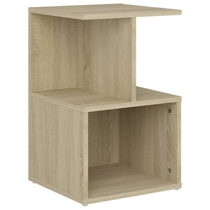 vidaXL Bedside Cabinet Sonoma Oak 35x35x55 cm Engineered Wood