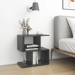 vidaXL Nightstands 2 pcs. Gray 50x30x51.5 cm Engineered Wood