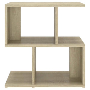 vidaXL Nightstand Sonoma Oak 50x30x51.5 cm Engineered Wood