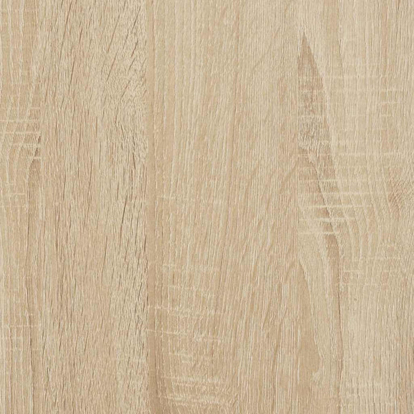 vidaXL Wall-Mounted Shoe Cabinet Sonoma Oak 60x18x90 cm Engineered Wood