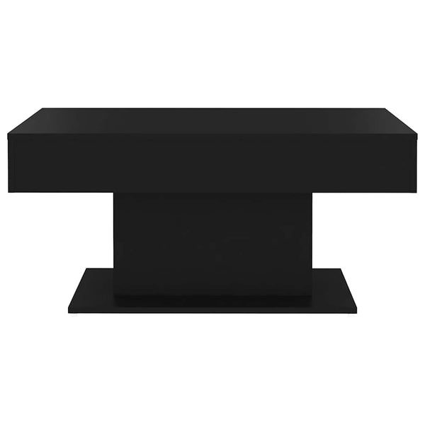 vidaXL Coffee Table Black 96x50x45 cm Engineered Wood