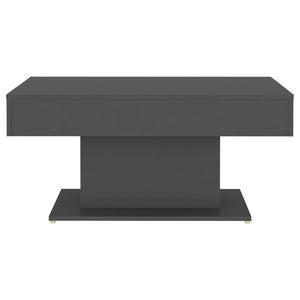 vidaXL Coffee Table Grey 96x50x45 cm Engineered Wood