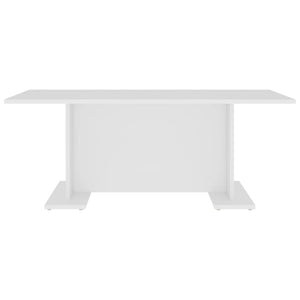 vidaXL Coffee Table White 103.5x60x40 cm Engineered Wood