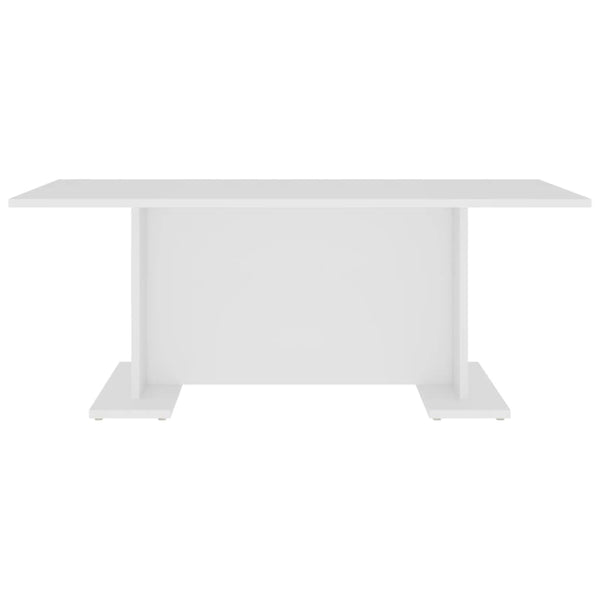 vidaXL Coffee Table White 103.5x60x40 cm Engineered Wood