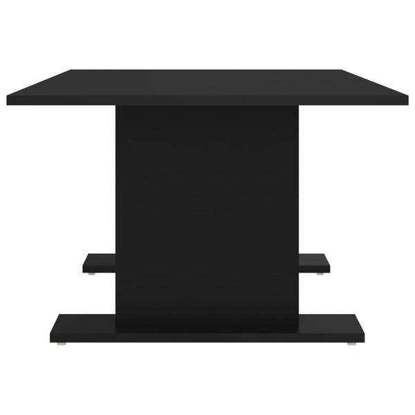 vidaXL Coffee Table Black 103.5x60x40 cm Engineered Wood