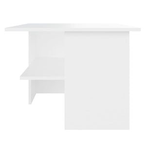 vidaXL Coffee Table White 90x60x46.5 cm Engineered Wood