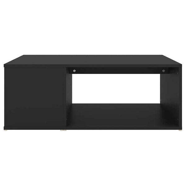 Schwarzer Couchtisch 90x67 cm
