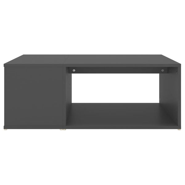 Grauer Couchtisch 90x67 cm