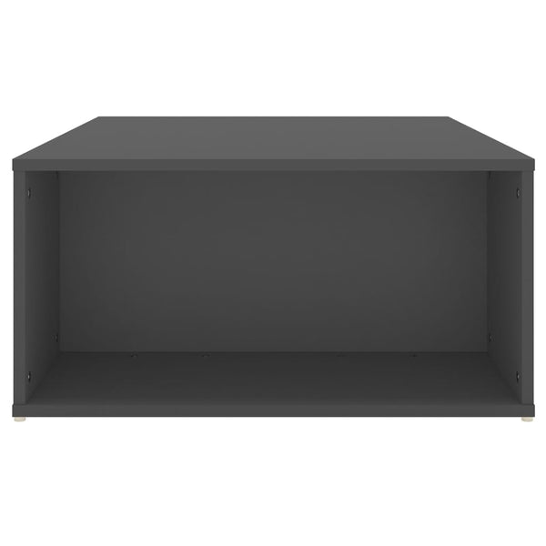 Grauer Couchtisch 90x67 cm