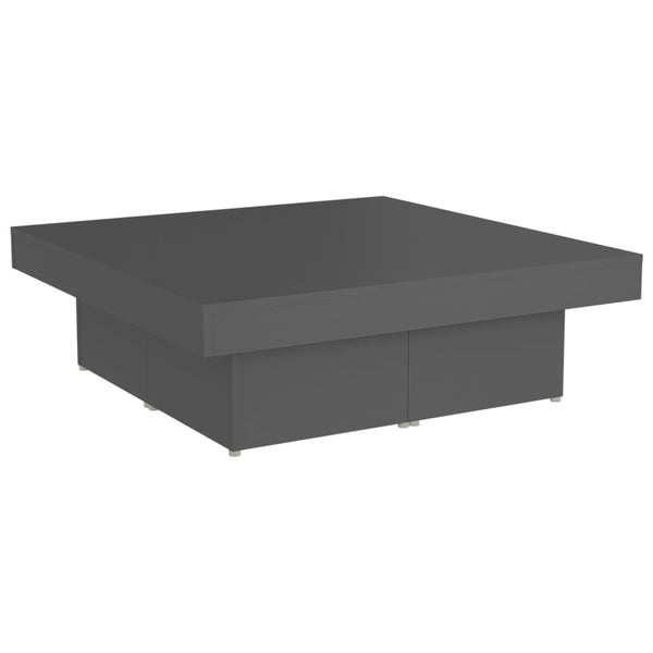 Grauer Couchtisch 90x90 cm