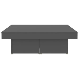 Grauer Couchtisch 90x90 cm