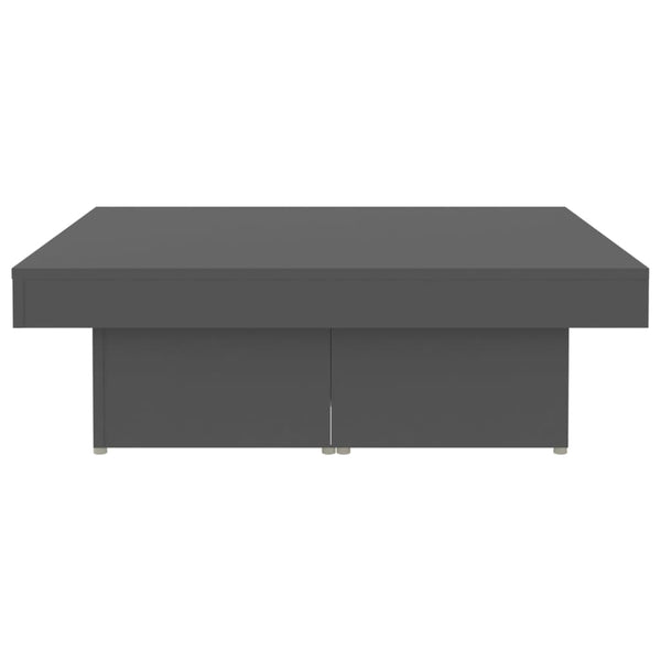 Grauer Couchtisch 90x90 cm