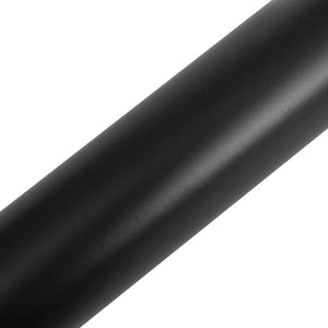 vidaXL Car Wrap Film Matte Black 100x150 cm