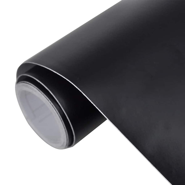 vidaXL Car Wraps 2 pcs. Matte Black 100x150 cm+50x150 cm