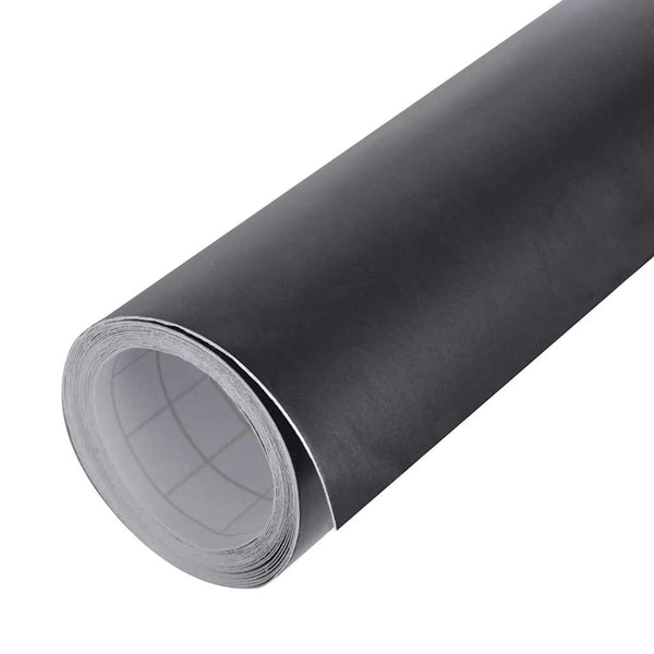 vidaXL Car Wraps 2 pcs. Matte Black 100x150 cm+50x150 cm