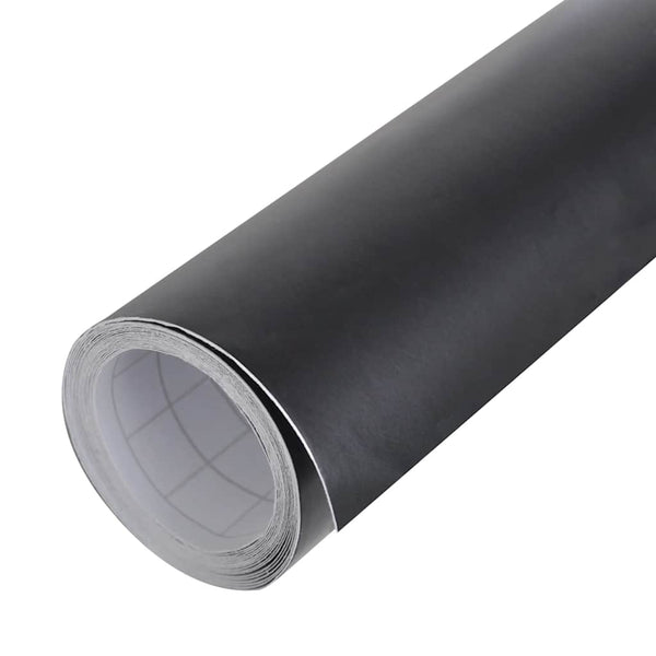 vidaXL Car Wraps 2 pcs. Matte Black 100x150 cm