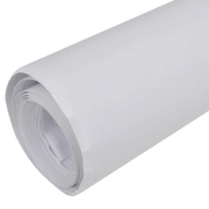 vidaXL Car Wrap Film Matte White 100x150 cm