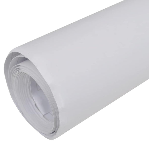vidaXL Car Wrap Film Matte White 100x150 cm