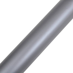 vidaXL Car Wrapping Film 2 pcs. Matte Silver 100x150 cm+50x150 cm