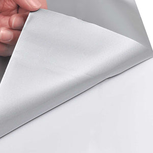 vidaXL Car Foils 2 pcs. Matte Silver 100x150 cm