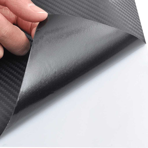 vidaXL Car Vinyl Wrap 3D Black 100x150 cm