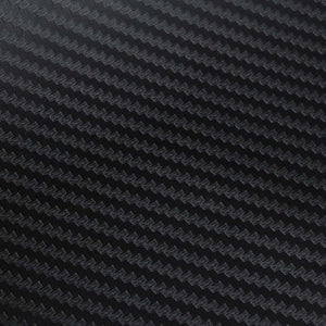 vidaXL Car Foils 2 pcs. 3D Black 100x150 cm+50x150 cm