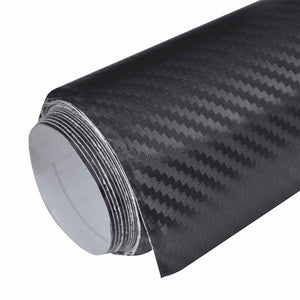 vidaXL Car Foils 2 pcs. 3D Black 100x150 cm
