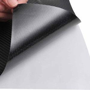 vidaXL Car Foils 2 pcs. 4D Black 100x150 cm
