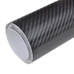 vidaXL Car Foils 2 pcs. 4D Black 100x150 cm