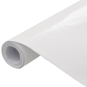 vidaXL Car Wraps 2 pcs. 4D White 100x150 cm+50x150 cm