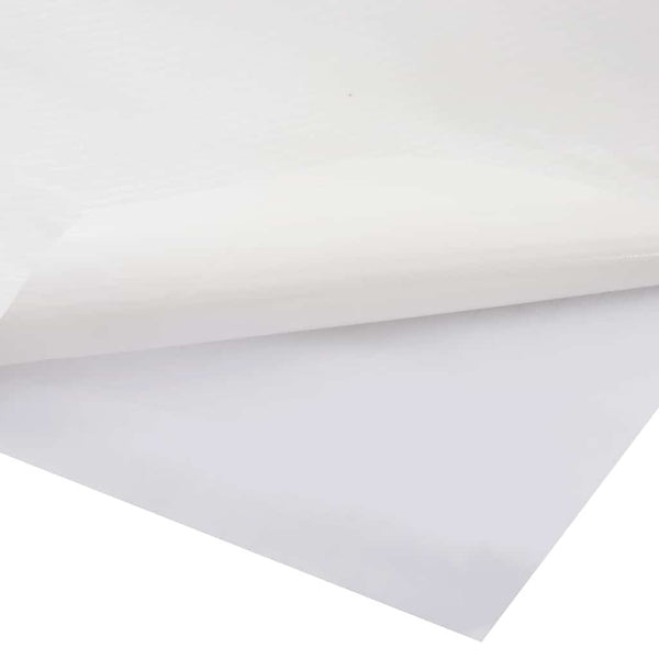 vidaXL Car Wraps 2 pcs. 4D White 100x150 cm+50x150 cm