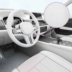 vidaXL Car Wraps 2 pcs. 4D White 100x150 cm+50x150 cm