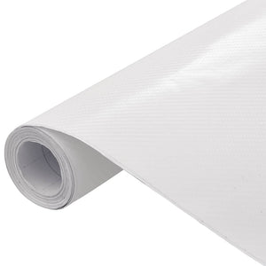 vidaXL Car Foils 2 pcs 4D White 100x150 cm