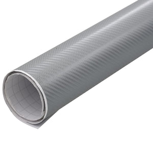 vidaXL Car Wraps 2 pcs 4D Silver 100x150 cm