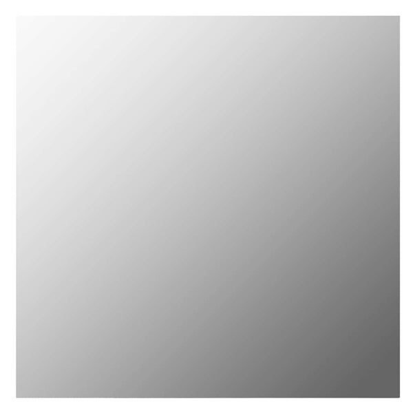 vidaXL Wall Mirror with LED Lighting Square Glass