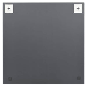 vidaXL Wall Mirror with LED Lighting Square Glass