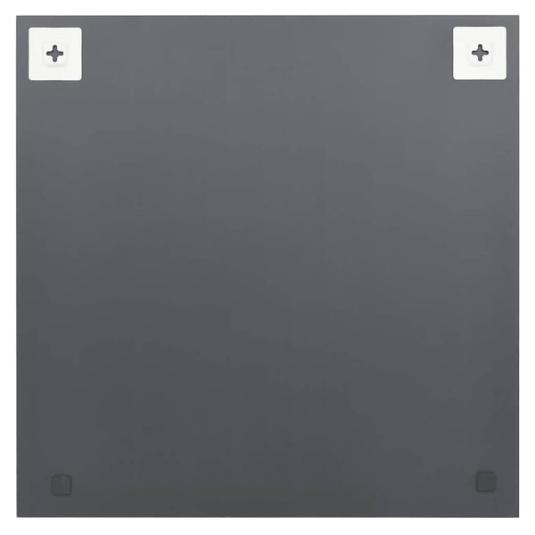 vidaXL Wall Mirror with LED Lighting Square Glass