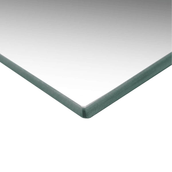 vidaXL Wall Mirror with LED Lighting Rectangular Glass