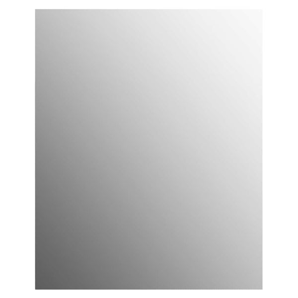 vidaXL Frameless Wall Mirror with LED Lighting Rectangular Glass