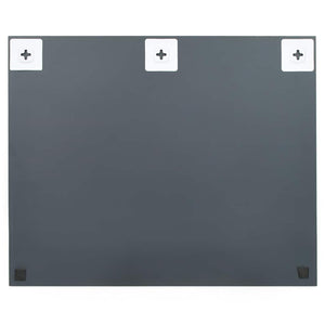 vidaXL Frameless Wall Mirror with LED Lighting Rectangular Glass