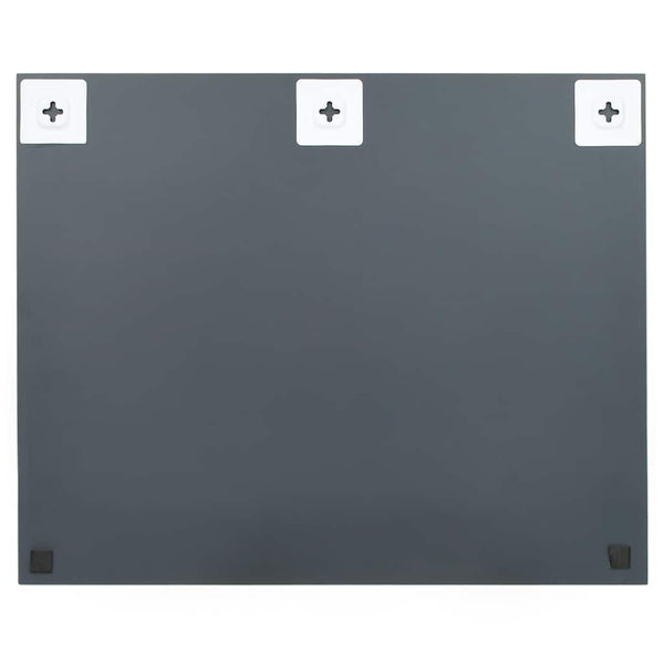 vidaXL Frameless Wall Mirror with LED Lighting Rectangular Glass