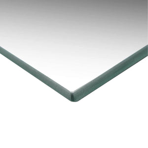 vidaXL Frameless Wall Mirror with LED Lighting Rectangular Glass