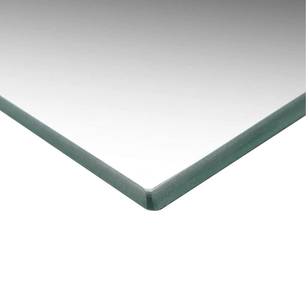 vidaXL Frameless Wall Mirror with LED Lighting Rectangular Glass
